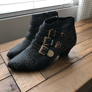 Jeffery Campbell ankle buckle boots